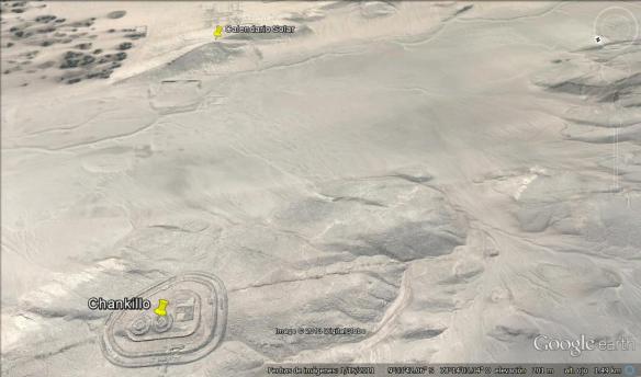 Chankillo en google earth