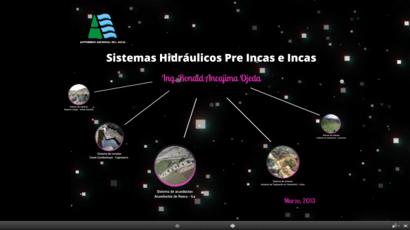Sistemas Hidráulicos Pre Incas e Incas