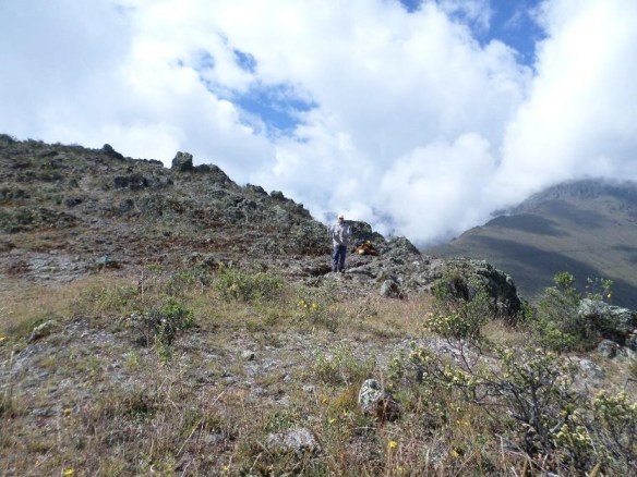 Figura 34. Fin del tramo reconocible del canal Huiru Catac.