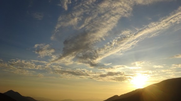 Hermoso cielo de Pamparomas